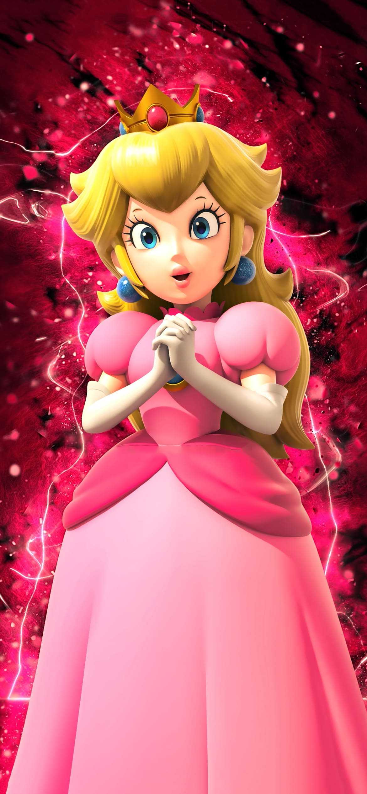 Princess Peach iPhone Wallpaper with high-resolution 1080x1920 pixel. You can use this wallpaper for your iPhone 5, 6, 7, 8, X, XS, XR backgrounds, Mobile Screensaver, or iPad Lock Screen - Princess Peach