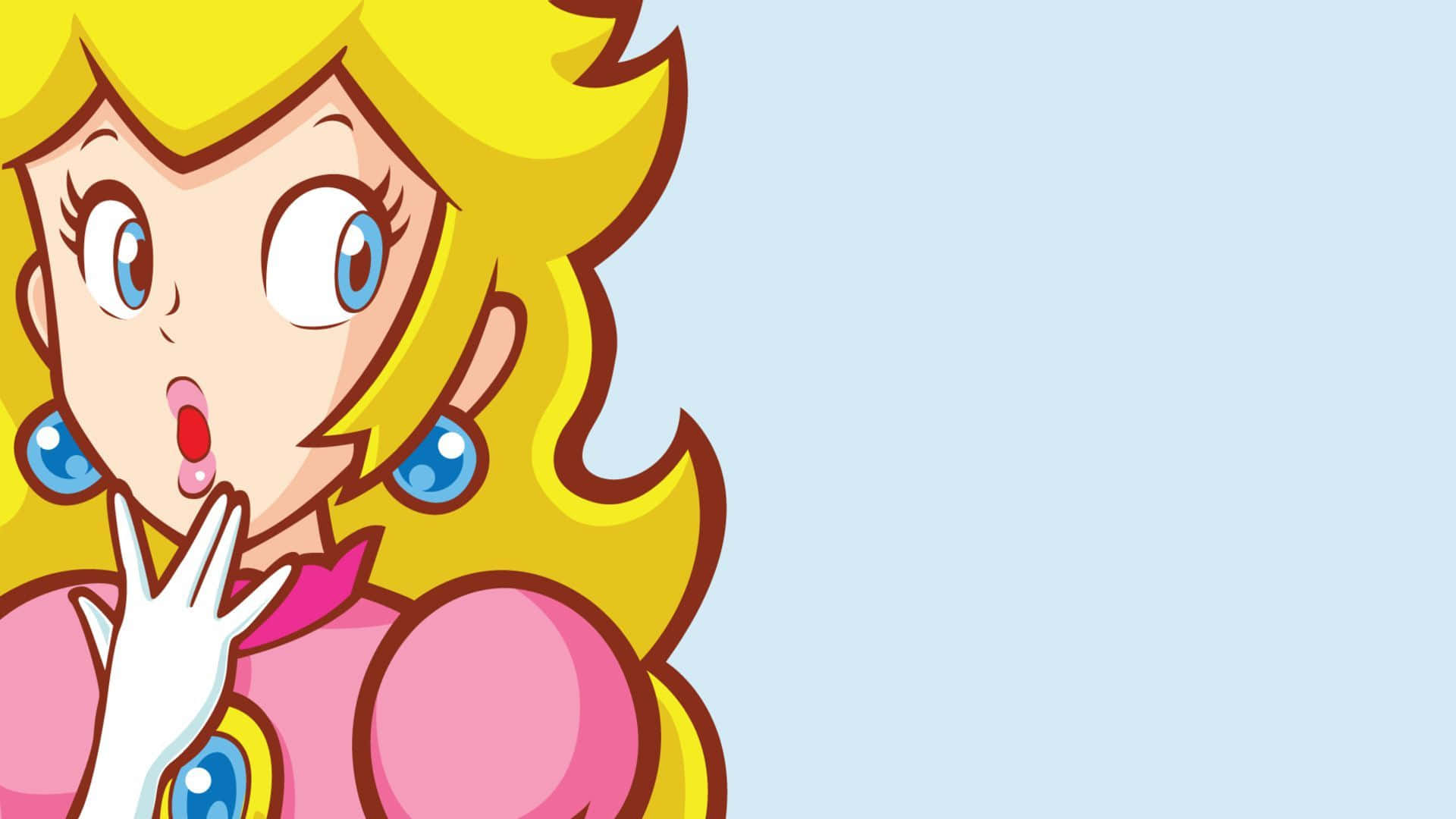 Download “Princess Peach, the leading character from the Mario series of video games” Wallpaper