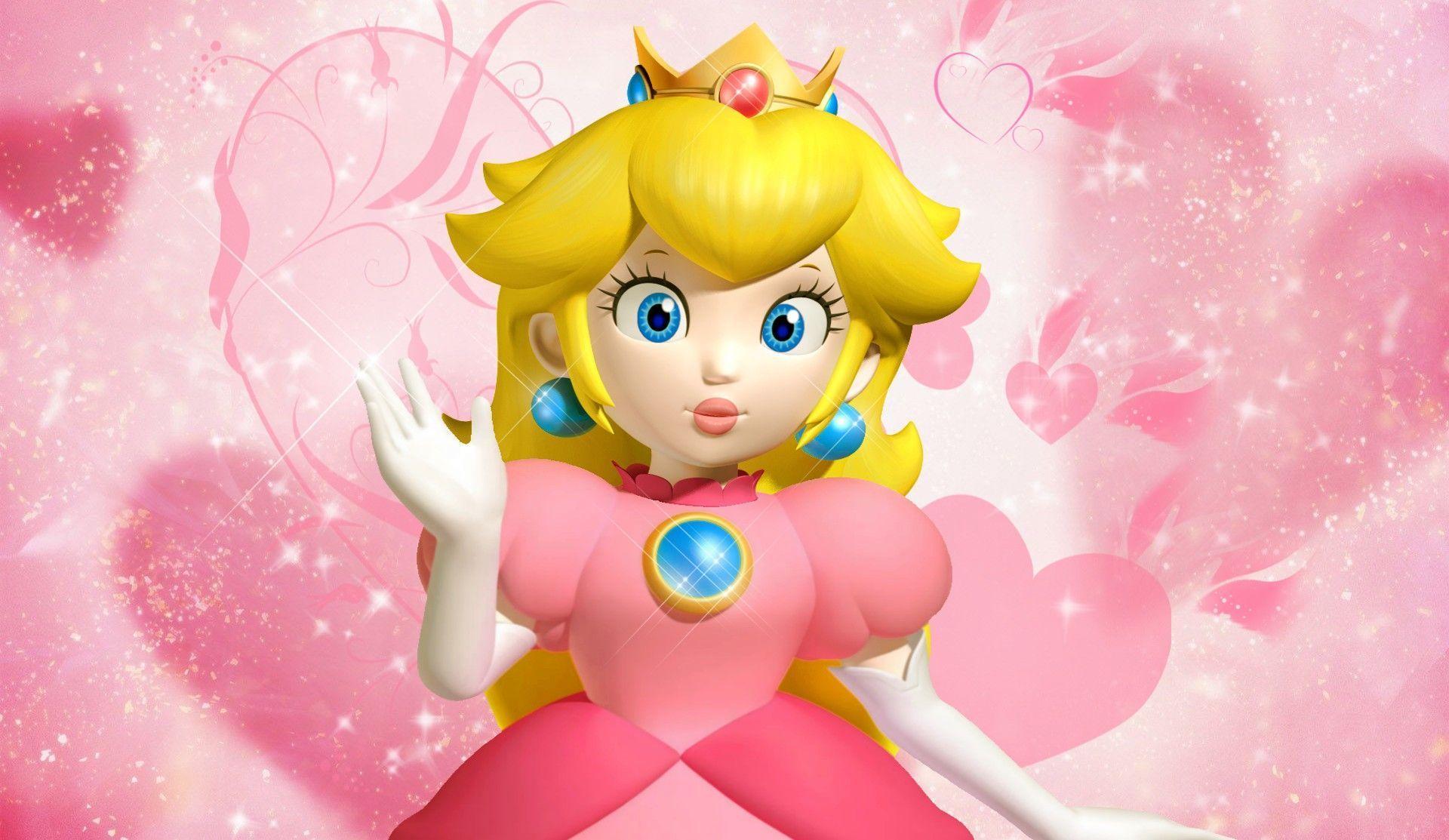 A cartoon character of princess peach - Princess Peach