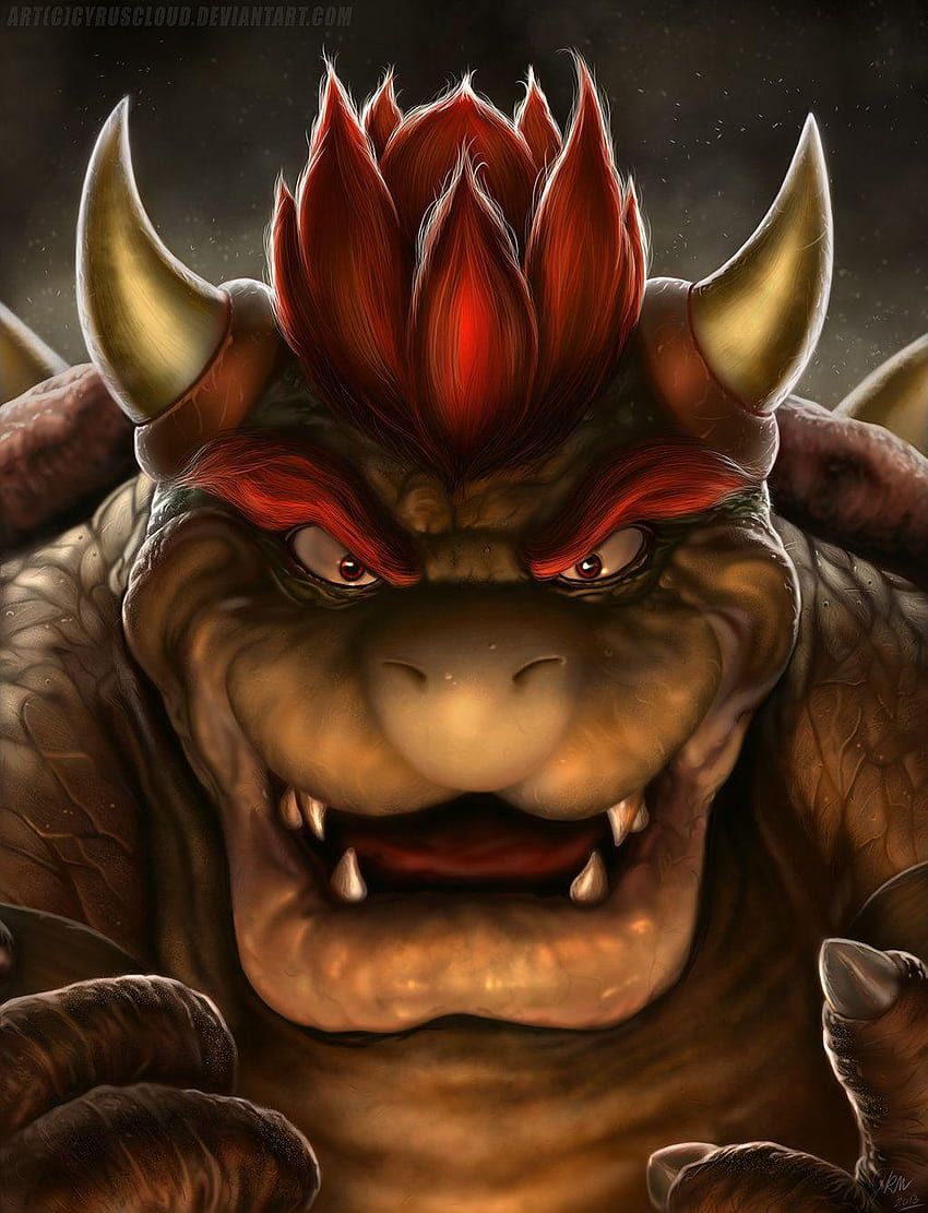 Bowser The Koopa King, dark bowser HD phone wallpaper