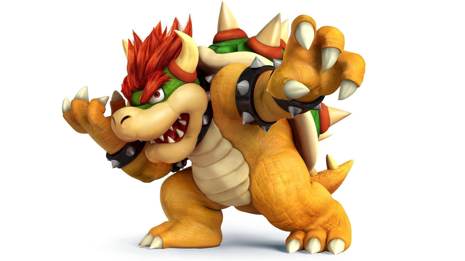 A 3D model of Bowser from the Mario franchise - Bowser