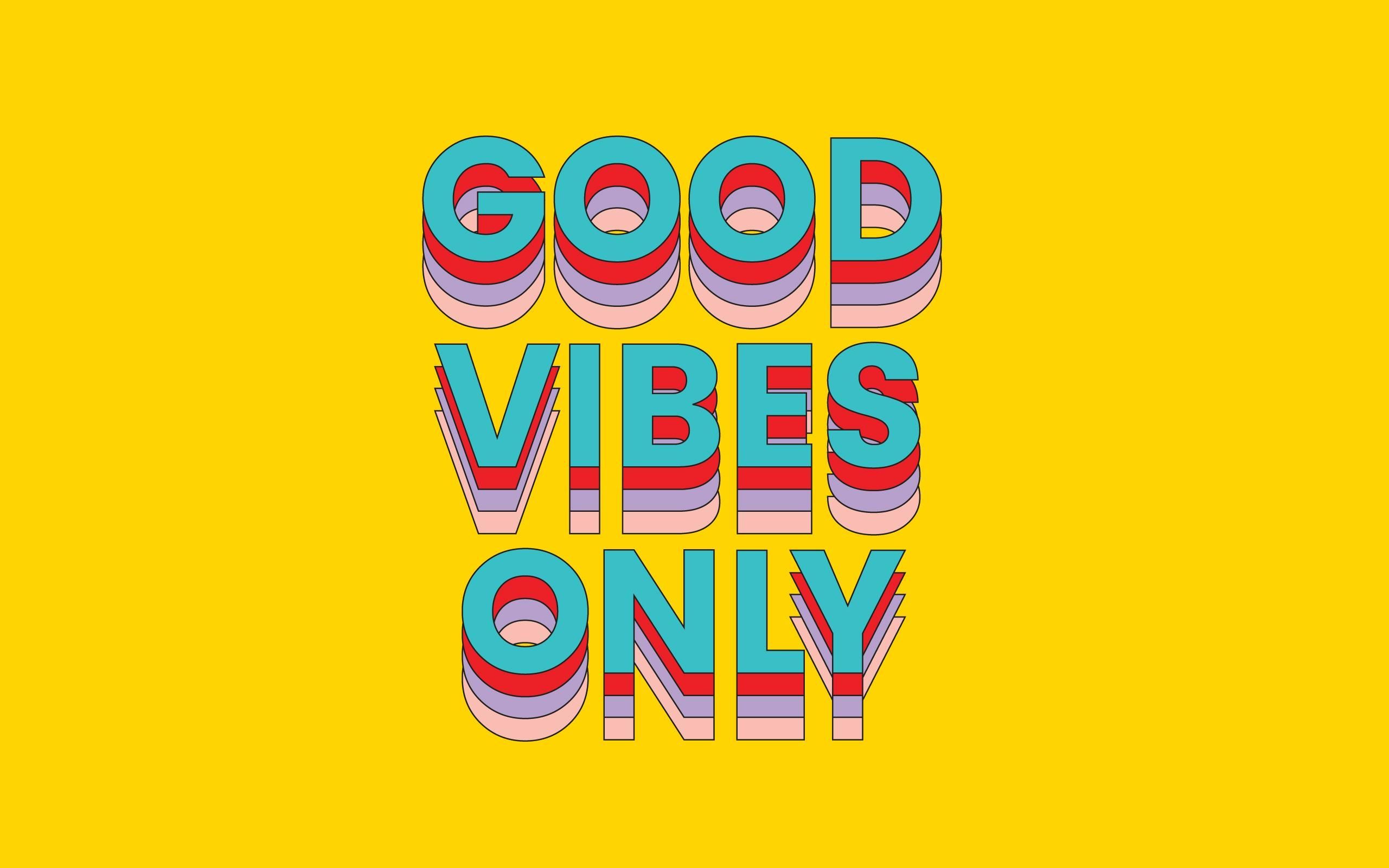 Good vibes only poster - 