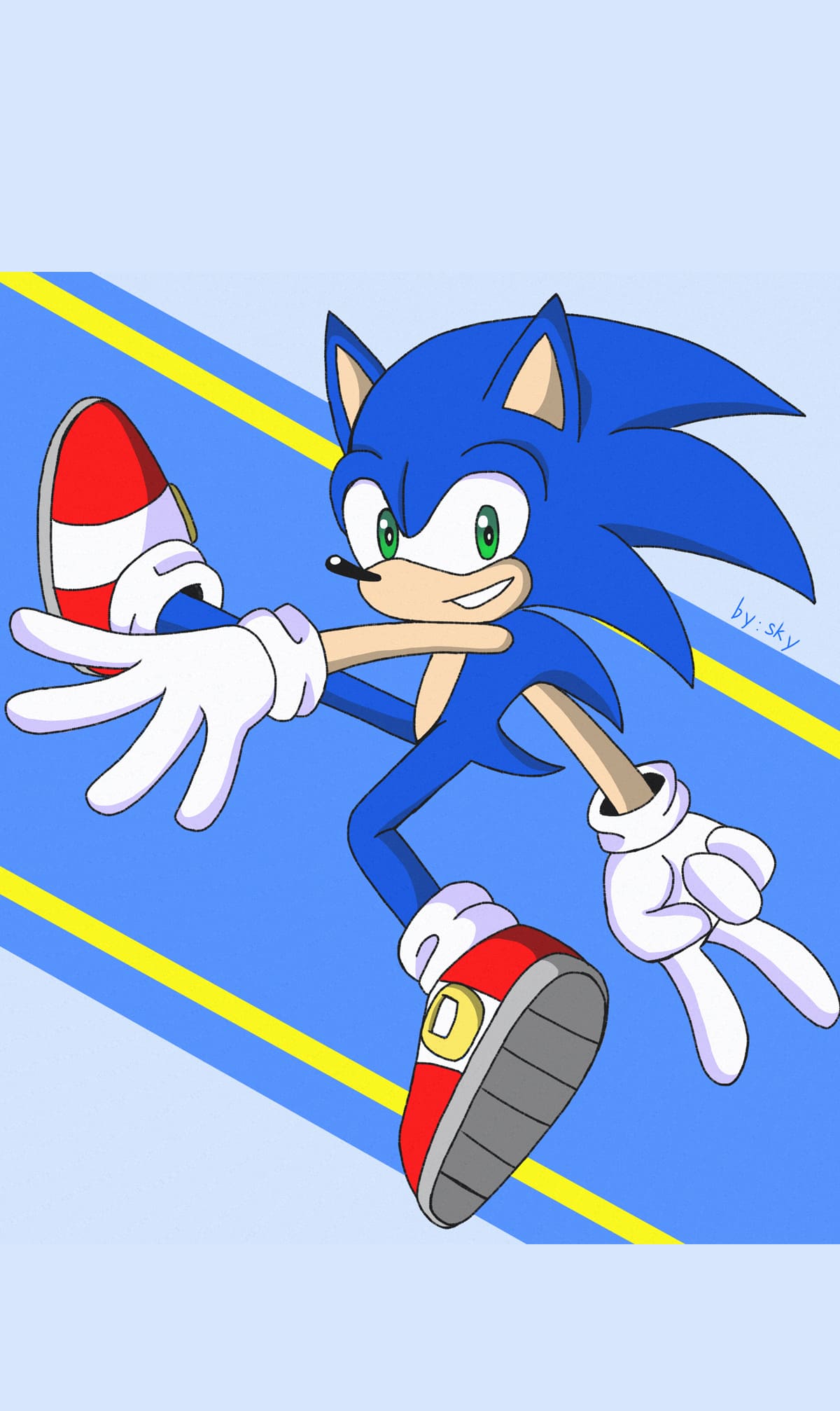 Sonic The Hedgehog Phone Wallpaper