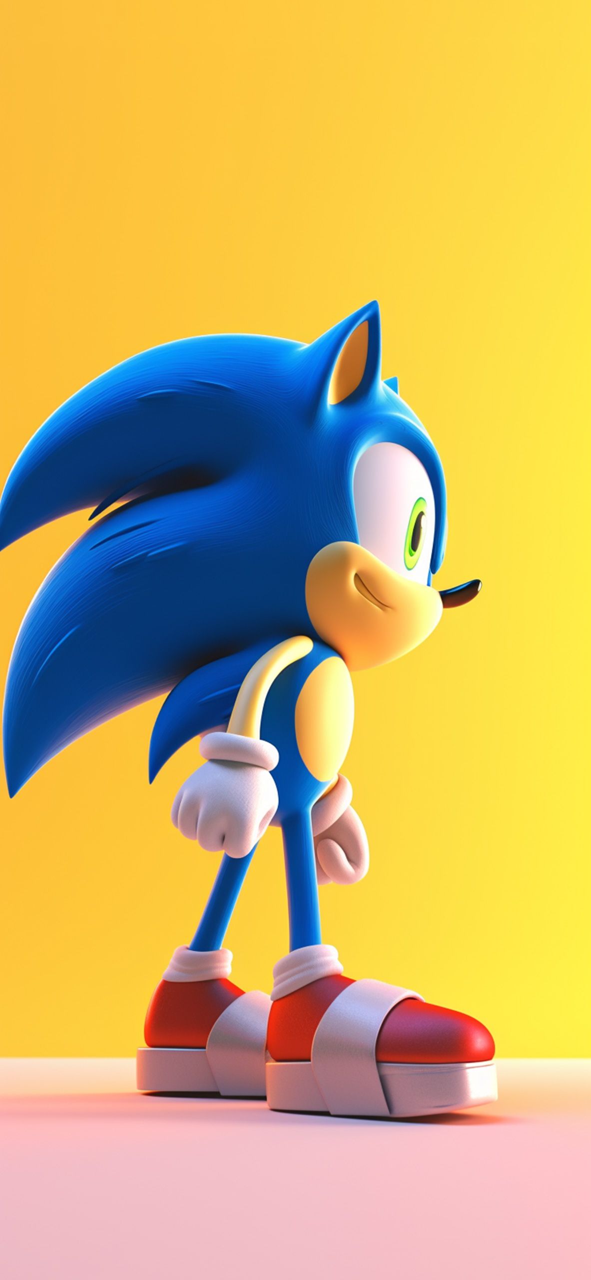 Sonic the Hedgehog Yellow Wallpaper Wallpaper iPhone