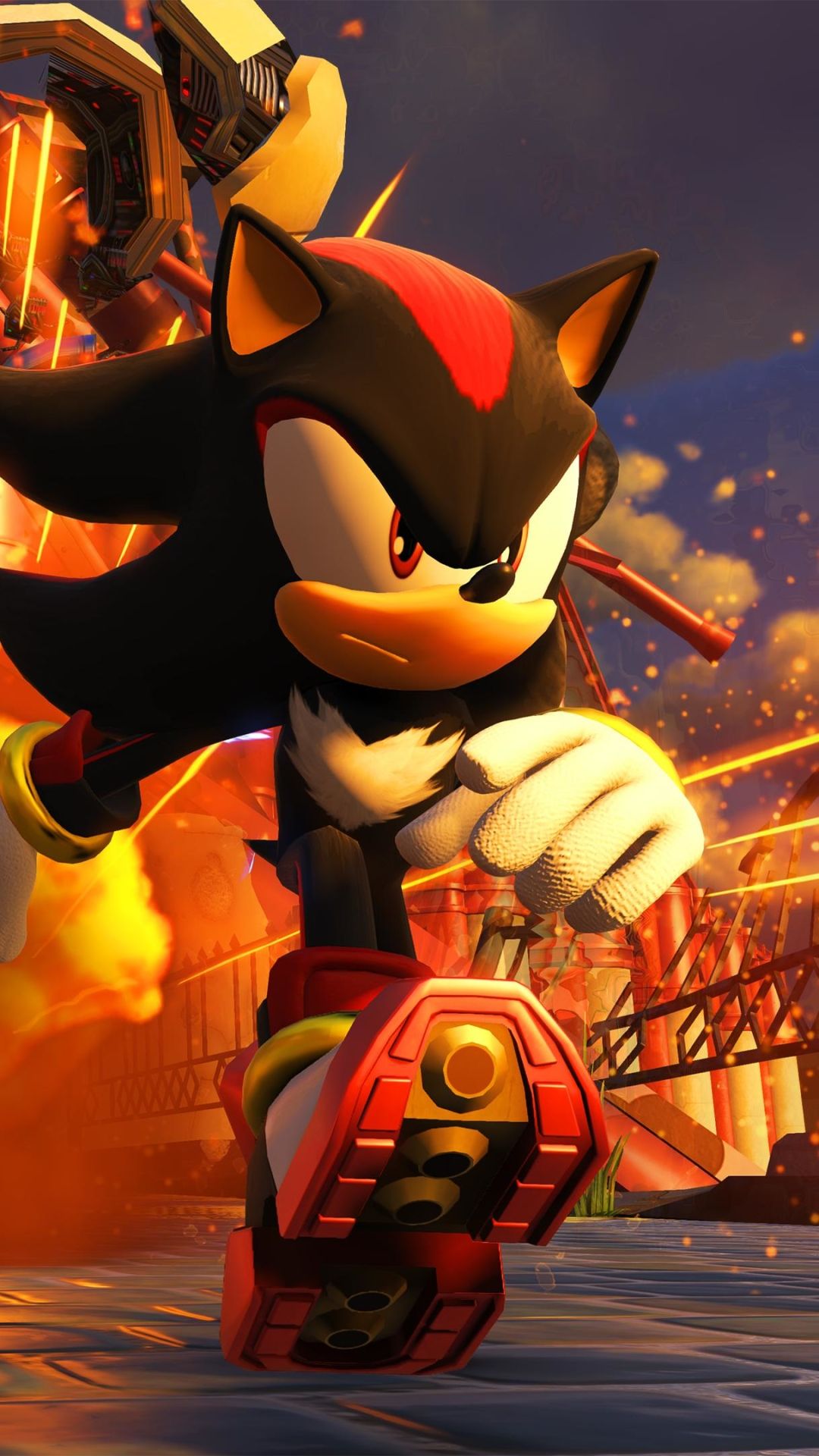 Shadow the Hedgehog wallpaper for iPhone and Android - Sonic