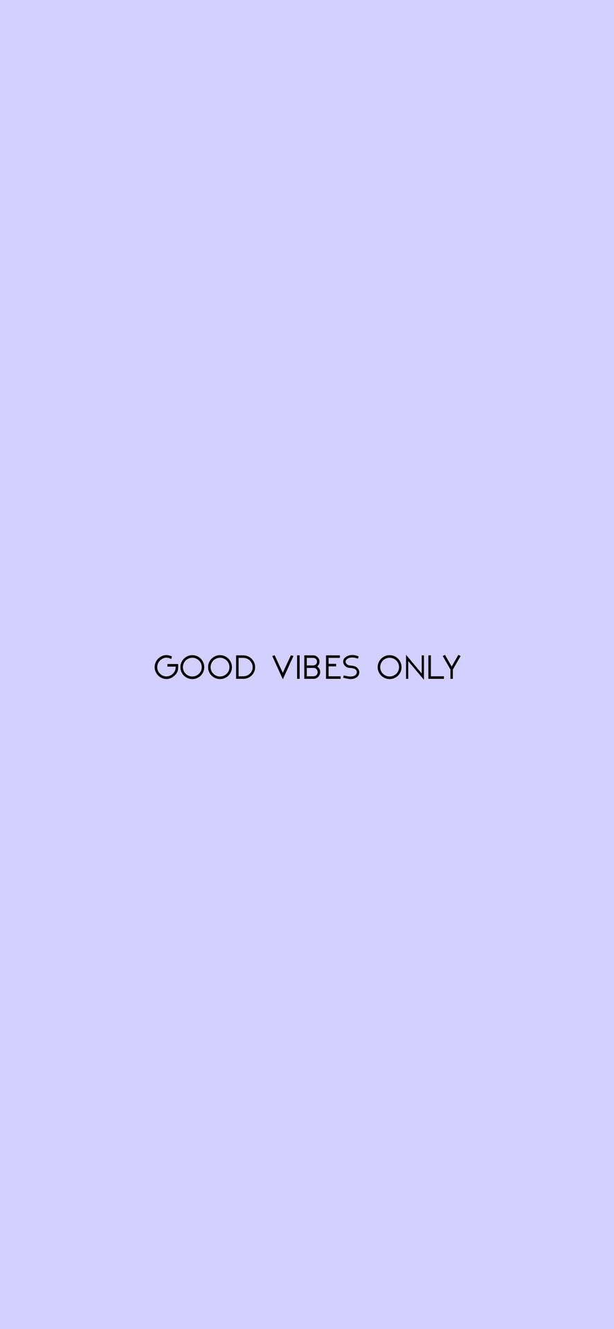 Download Purple Pastel Aesthetic Good Vibes Wallpaper