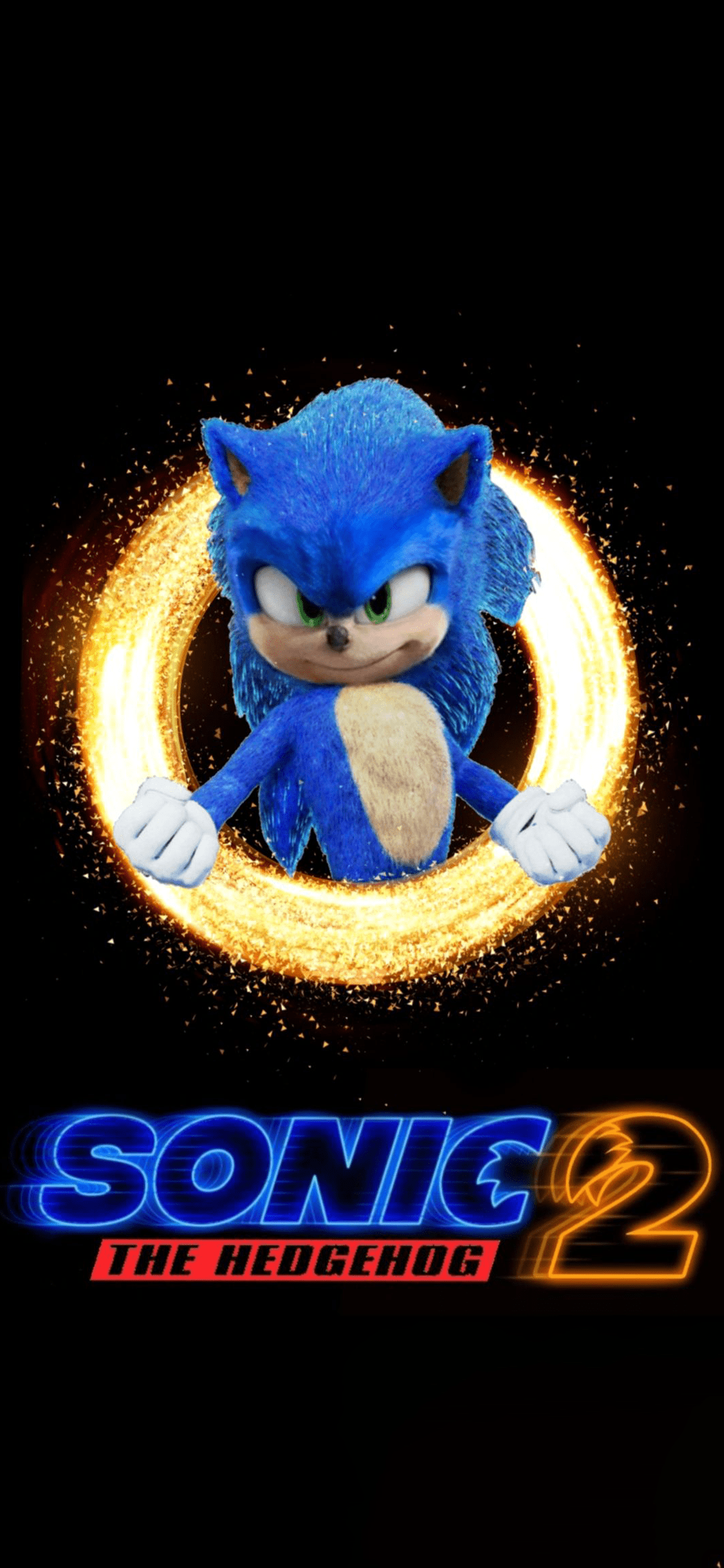 Sonic the hedgehog 2019 movie poster - Sonic