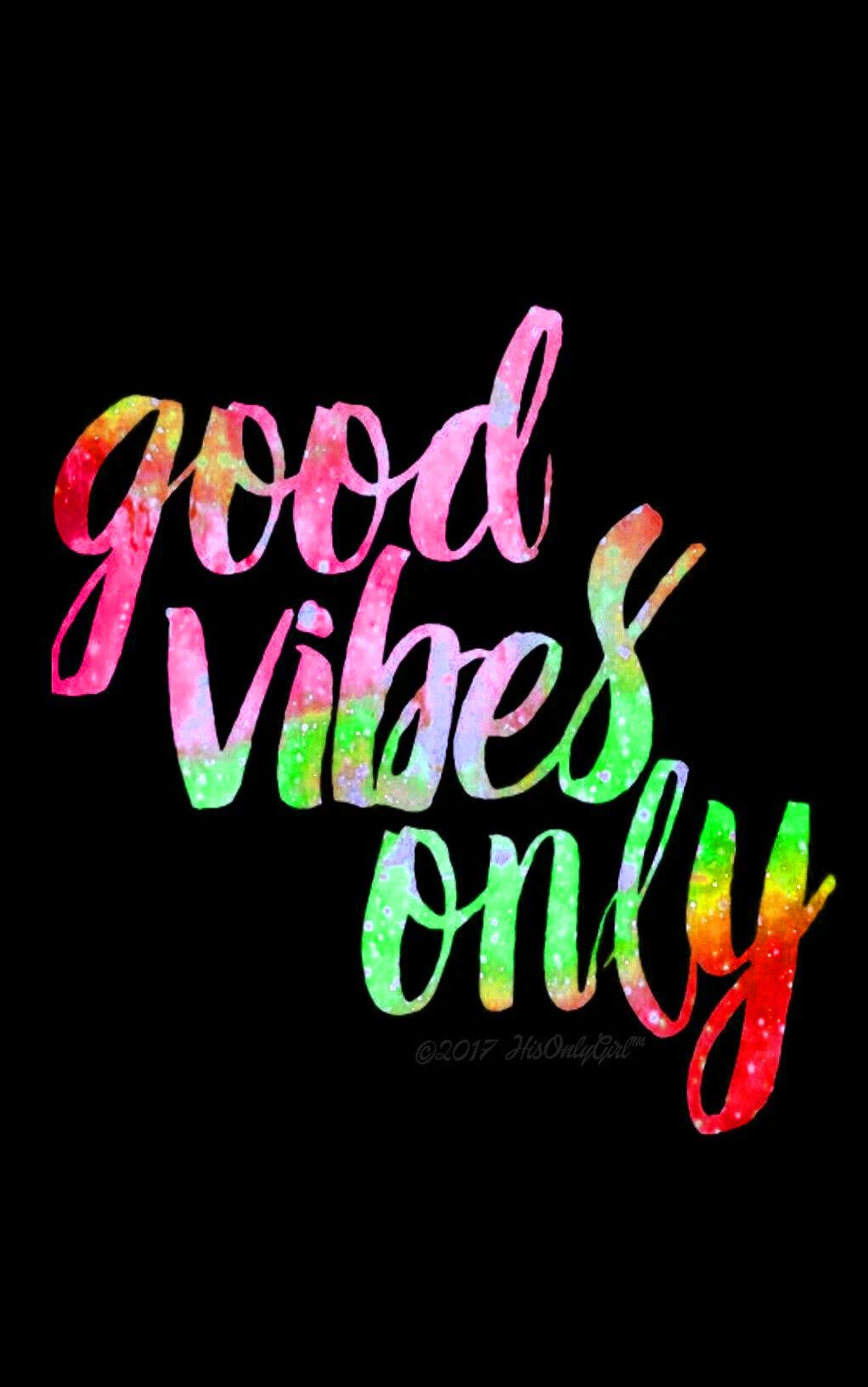 Good vibes only wallpaper - 
