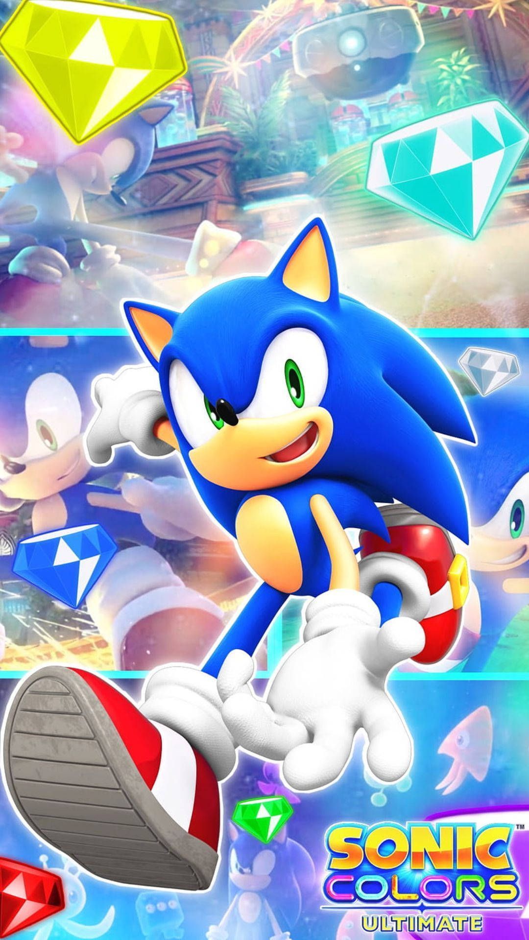 Download Blaze Through With Cool Sonic Wallpaper