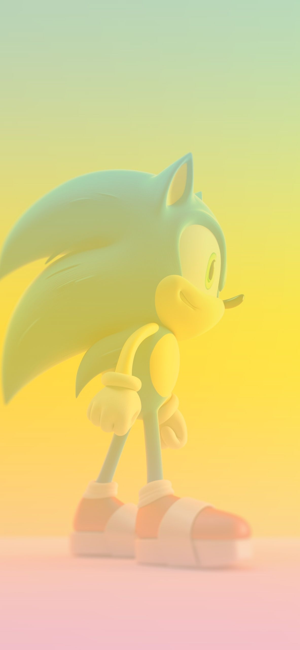 Iphone wallpaper of the hedgehog from the Sonic the Hedgehog - Sonic