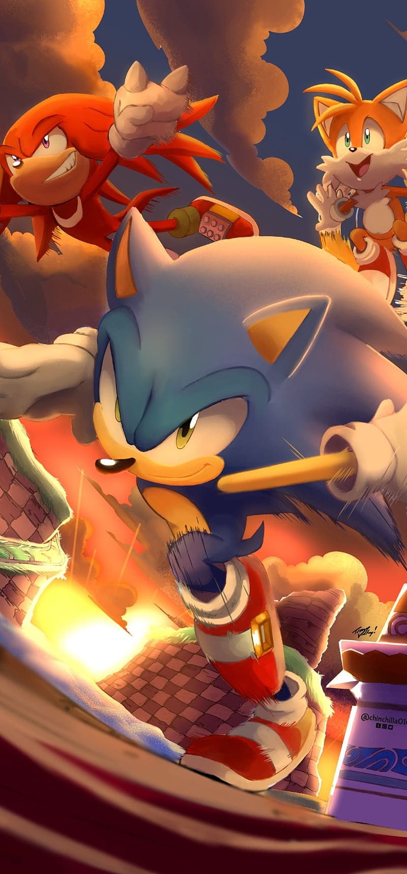Sonic The Hedgehog Phone Wallpaper