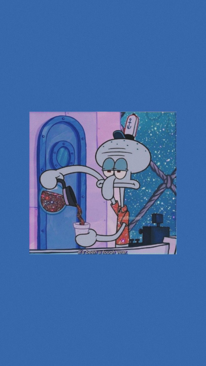 Squidward iPhone Wallpaper with high-resolution 1080x1920 pixel. You can use this wallpaper for your iPhone 5, 6, 7, 8, X, XS, XR backgrounds, Mobile Screensaver, or iPad Lock Screen - Squidward