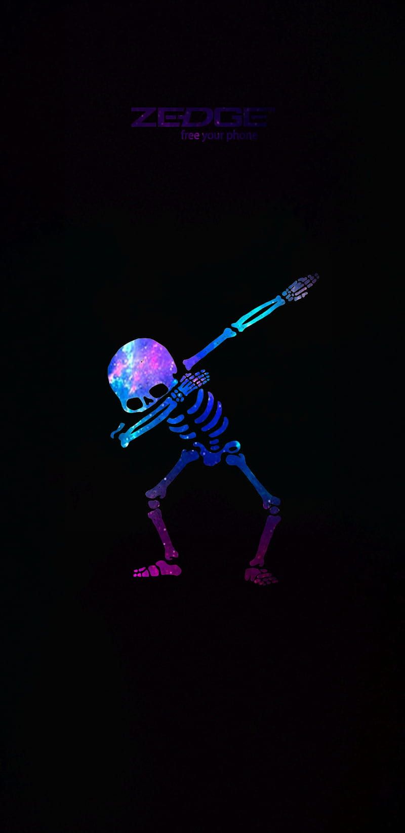 Dab, skeleton, HD phone wallpaper
