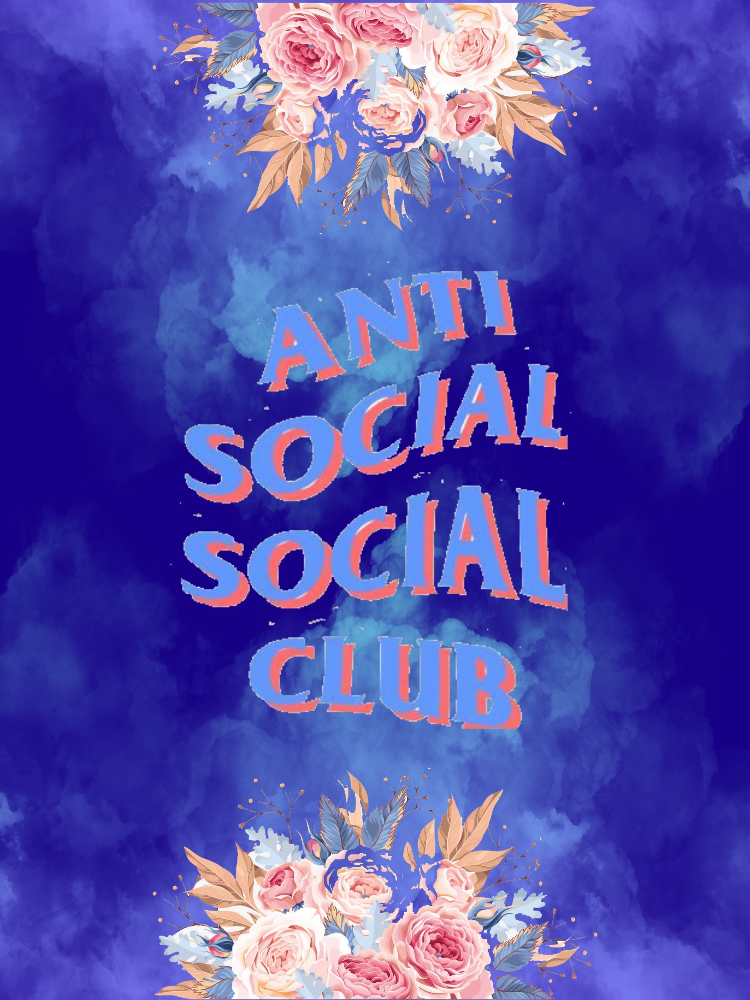 ANTI SOCIAL SOCIAL CLUB. Anti social social club, Anti social, Funny iphone wallpaper