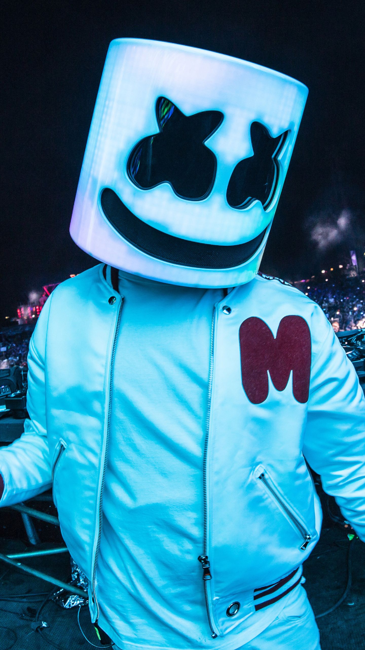 Mobile wallpaper: Music, Marshmello, 1351304 download the picture for free