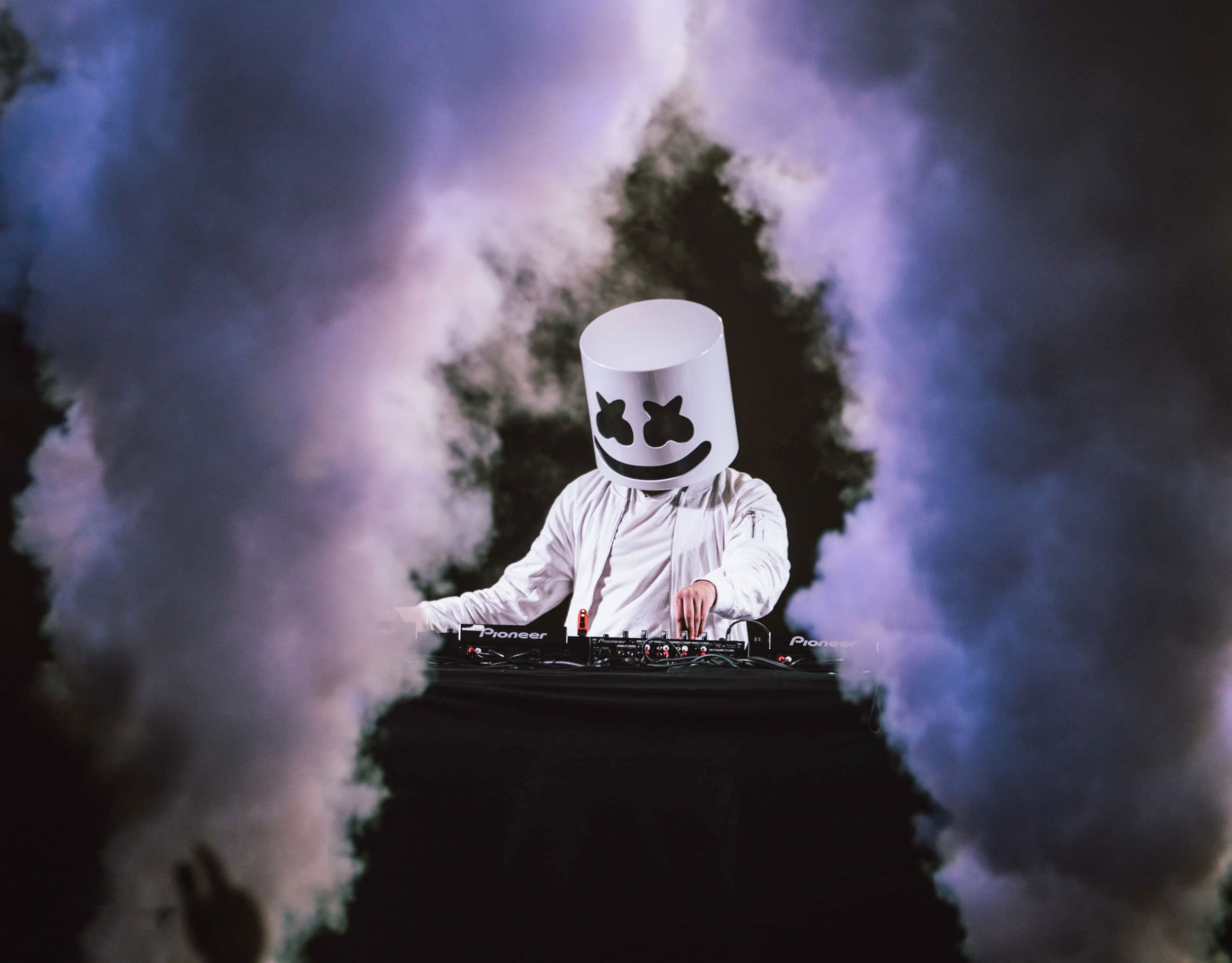 Wallpaper Marshmello, Music, Dj, Smoke