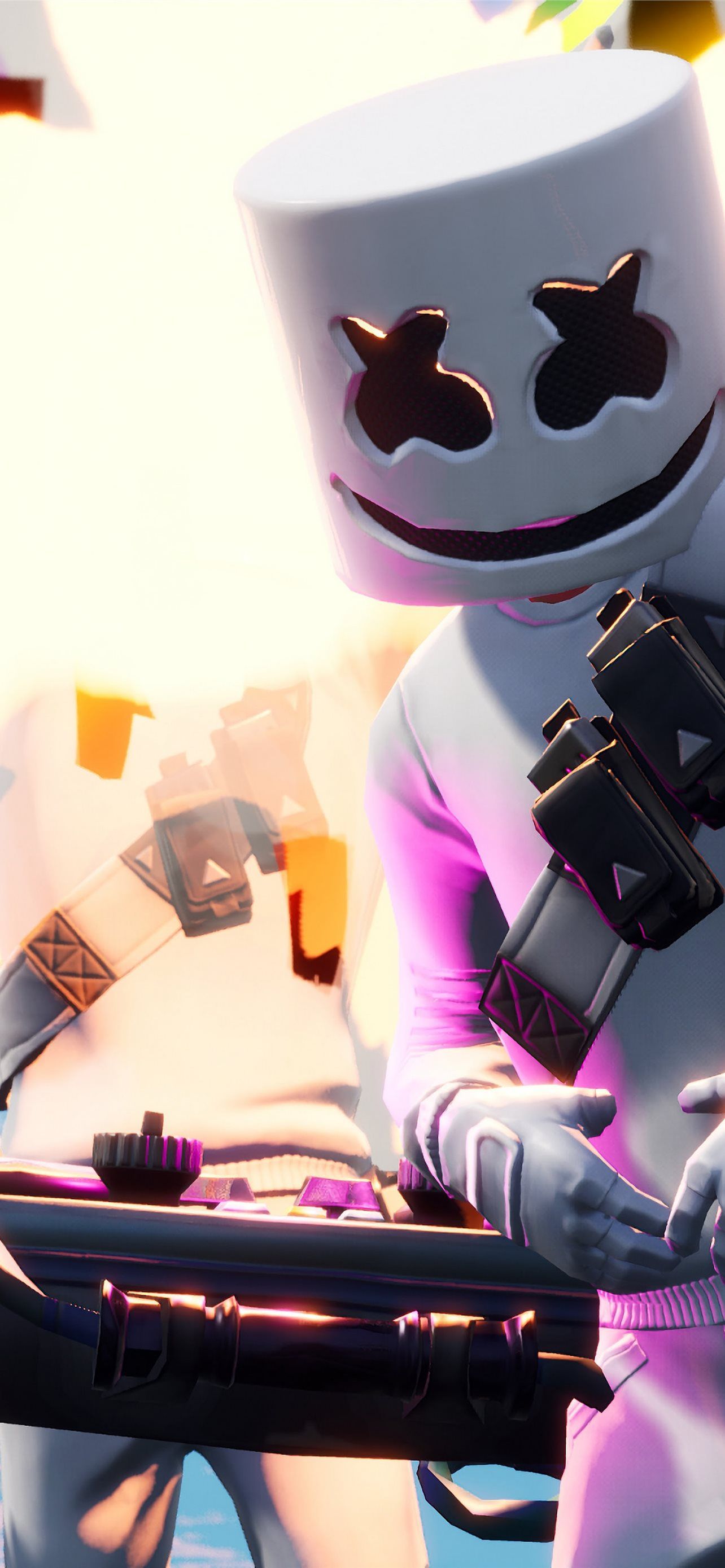 marshmello fortnite iPhone Wallpaper Free Download