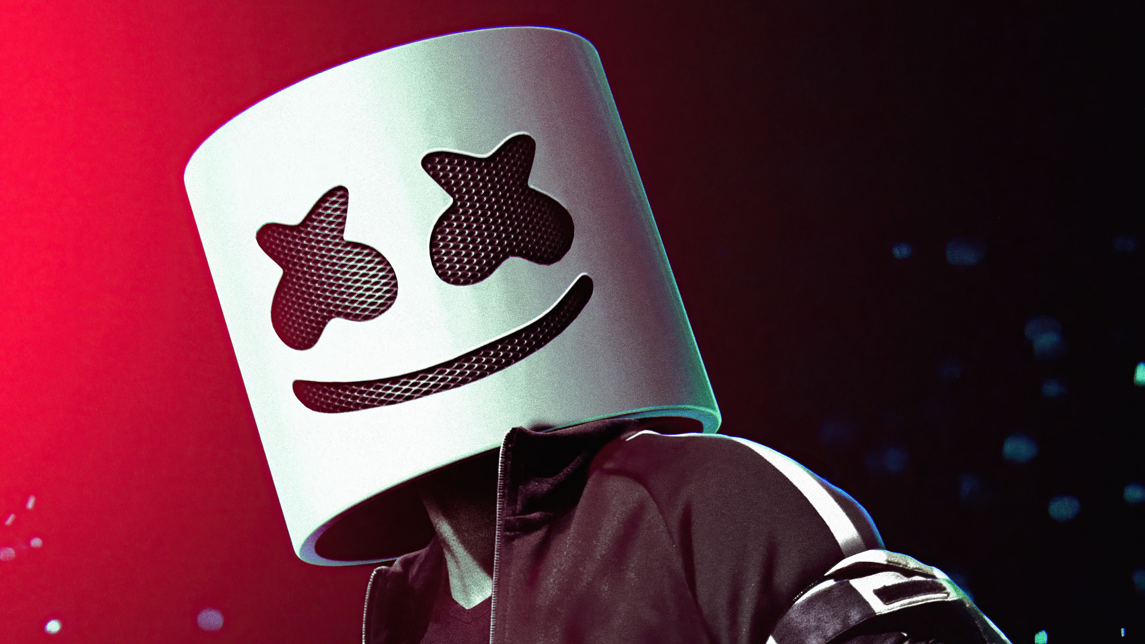 marshmello, music, hd, 4k, mask Gallery HD Wallpaper