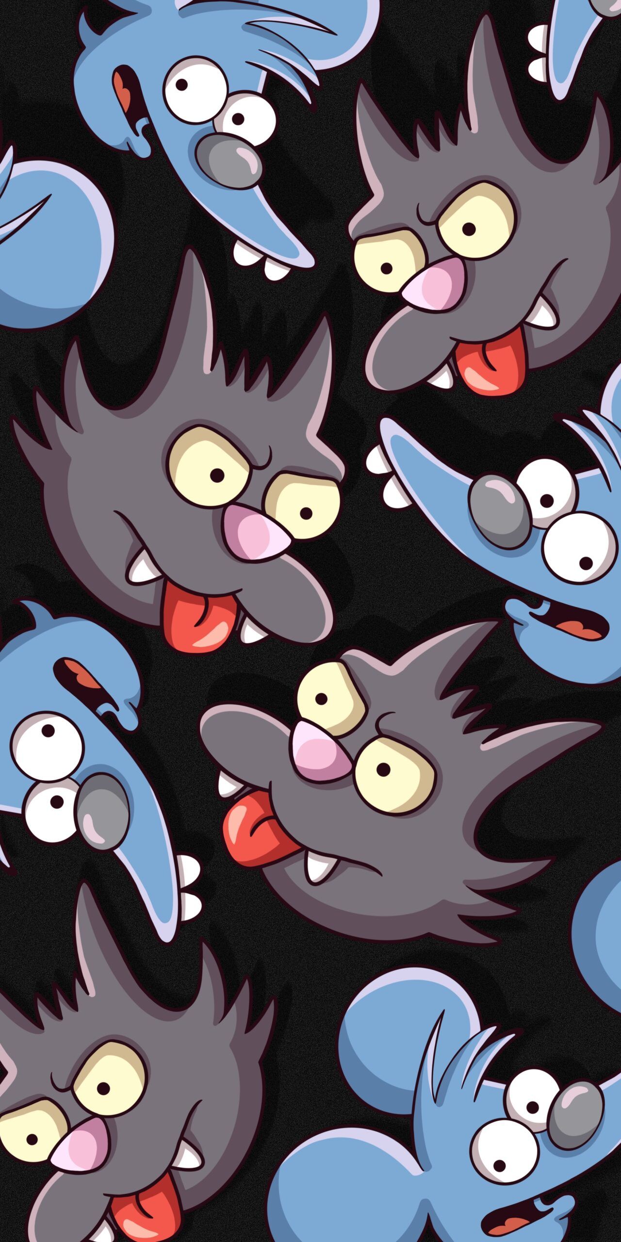 The Itchy & Scratchy Show Cell Phone Wallpaper Background