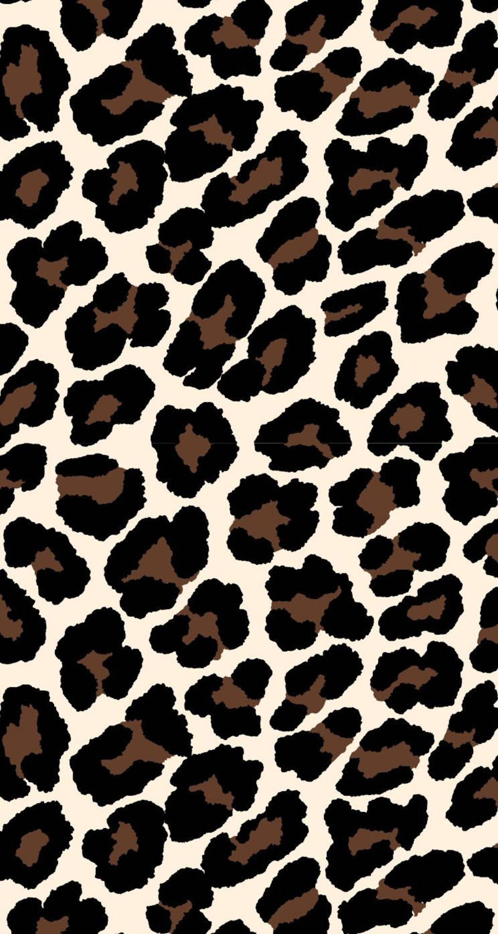 Download Leopard Print Coffee And Cream Wallpaper