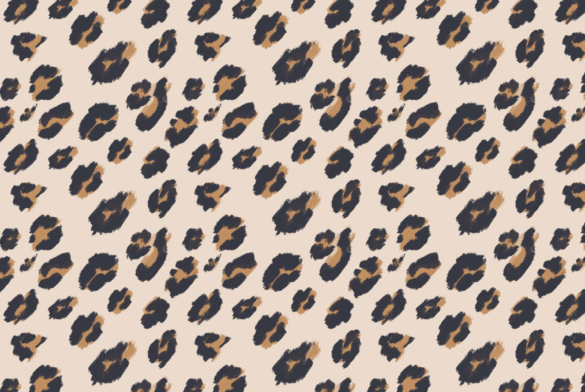 A leopard print background in a light brown shade - Leopard