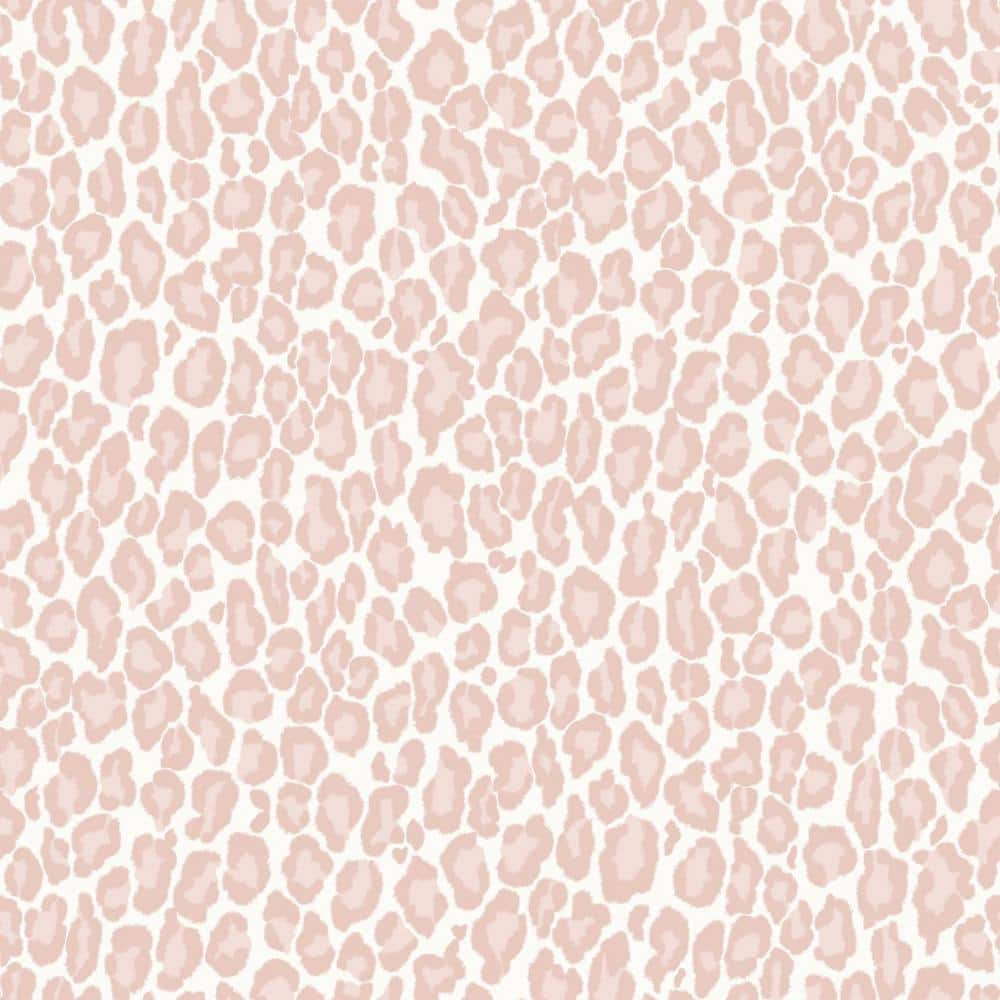 Cicely Pink Leopard Skin Wallpaper DD139150 Home Depot