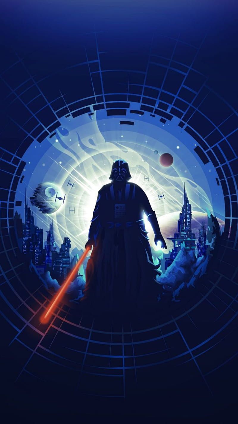 Darth Vader Star Wars wallpaper for iPhone and Android phone. Get the best collection of free wallpapers for your mobile phone. - Darth Vader