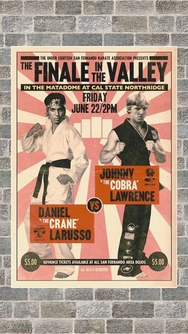Karate Kid poster, cobra kai, daniel larusso, johnny lawrence, karatekid, miyagi do, HD phone wallpaper - Miyagi-Do, Cobra Kai