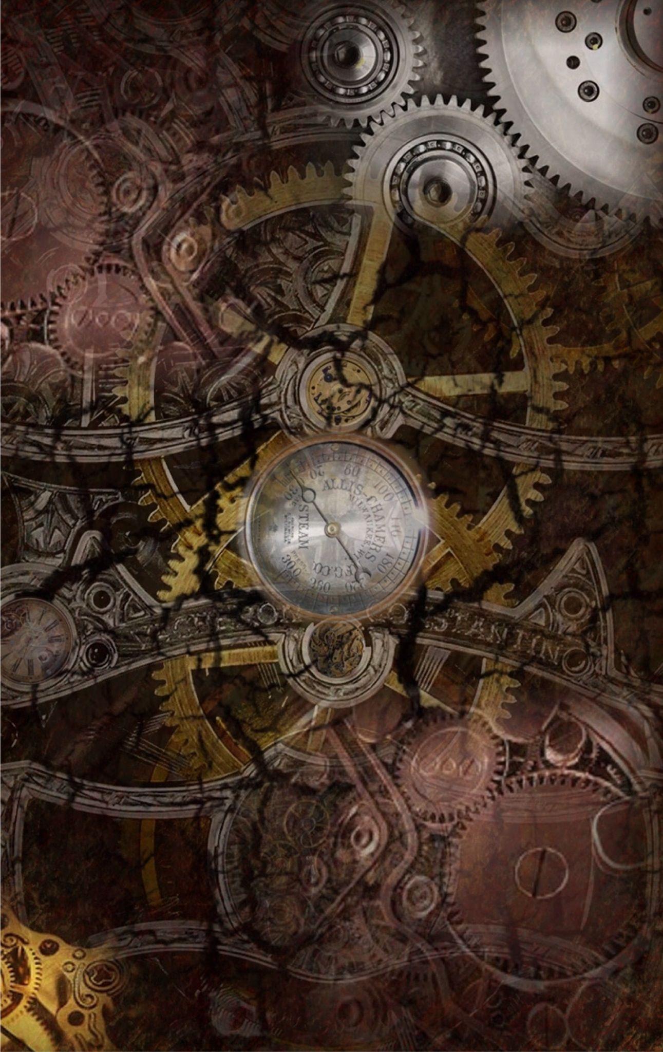 Steampunk iPhone 6 wallpaper, I love the gears and the - Steampunk
