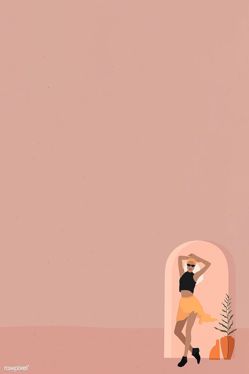 Aesthetic feminine HD wallpaper