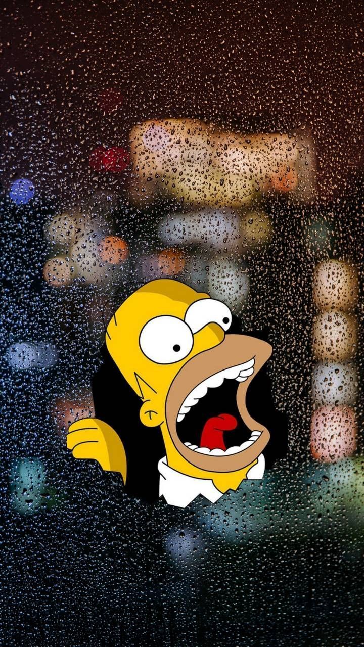 Homer Simpson #HomerSimpson. para iphone, Arte simpsons, Papel de parede celular fofo desenho