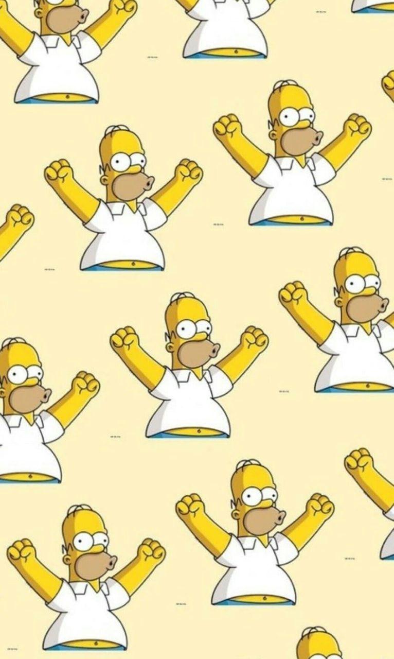 Homer Simpson Aesthetic Wallpaper Free Homer Simpson Aesthetic Background