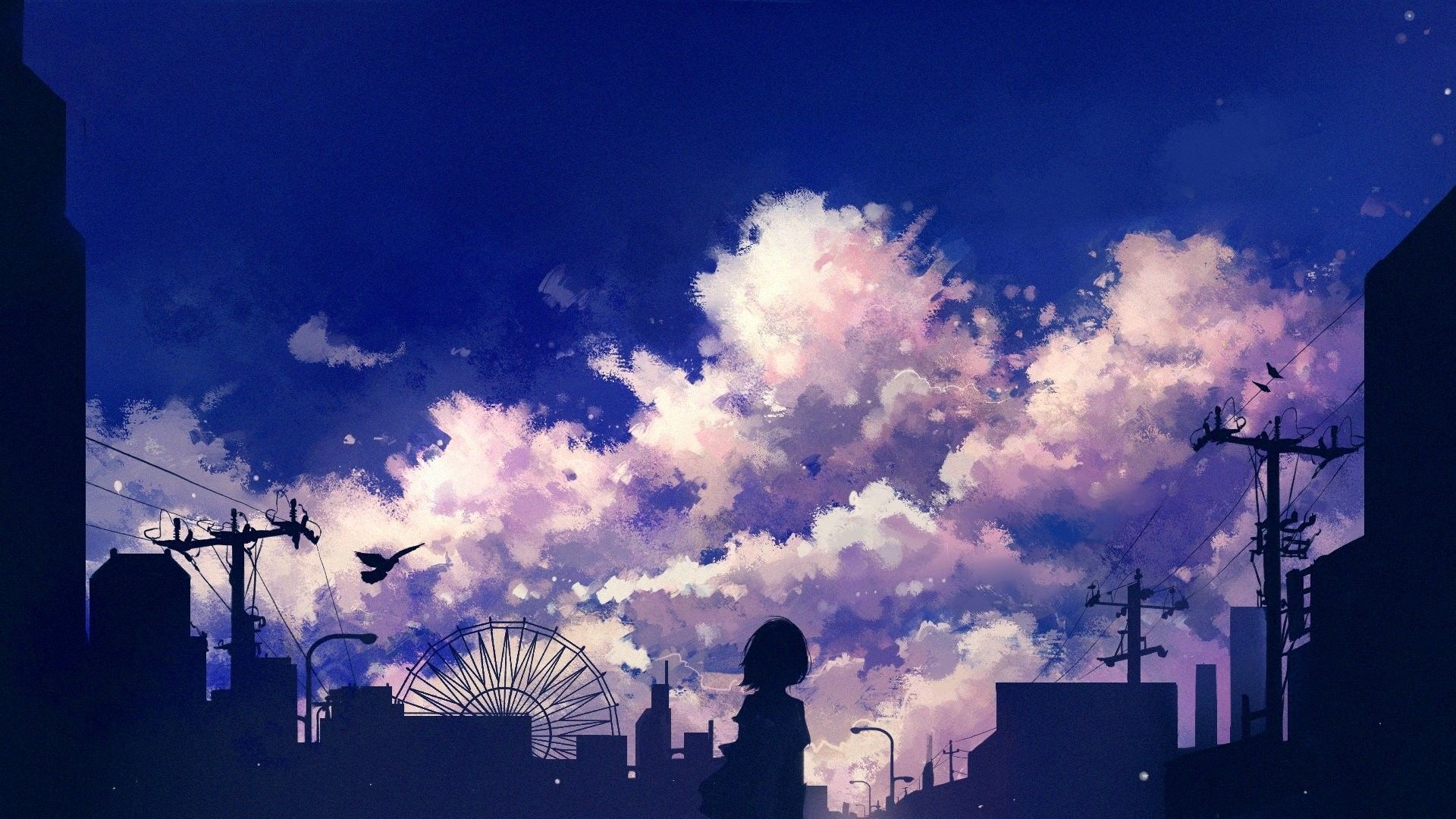 Aesthetic Anime HD Wallpaper