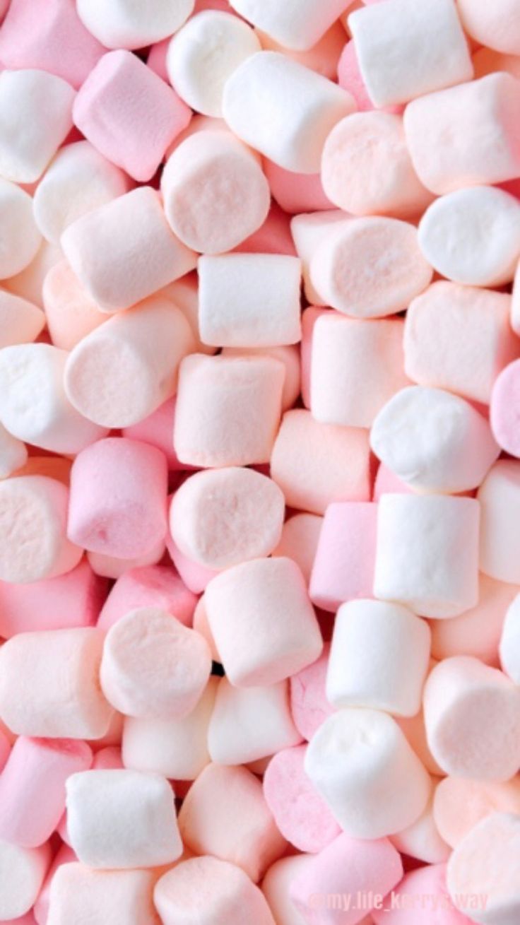 Marshmallows Candy Wallpaper