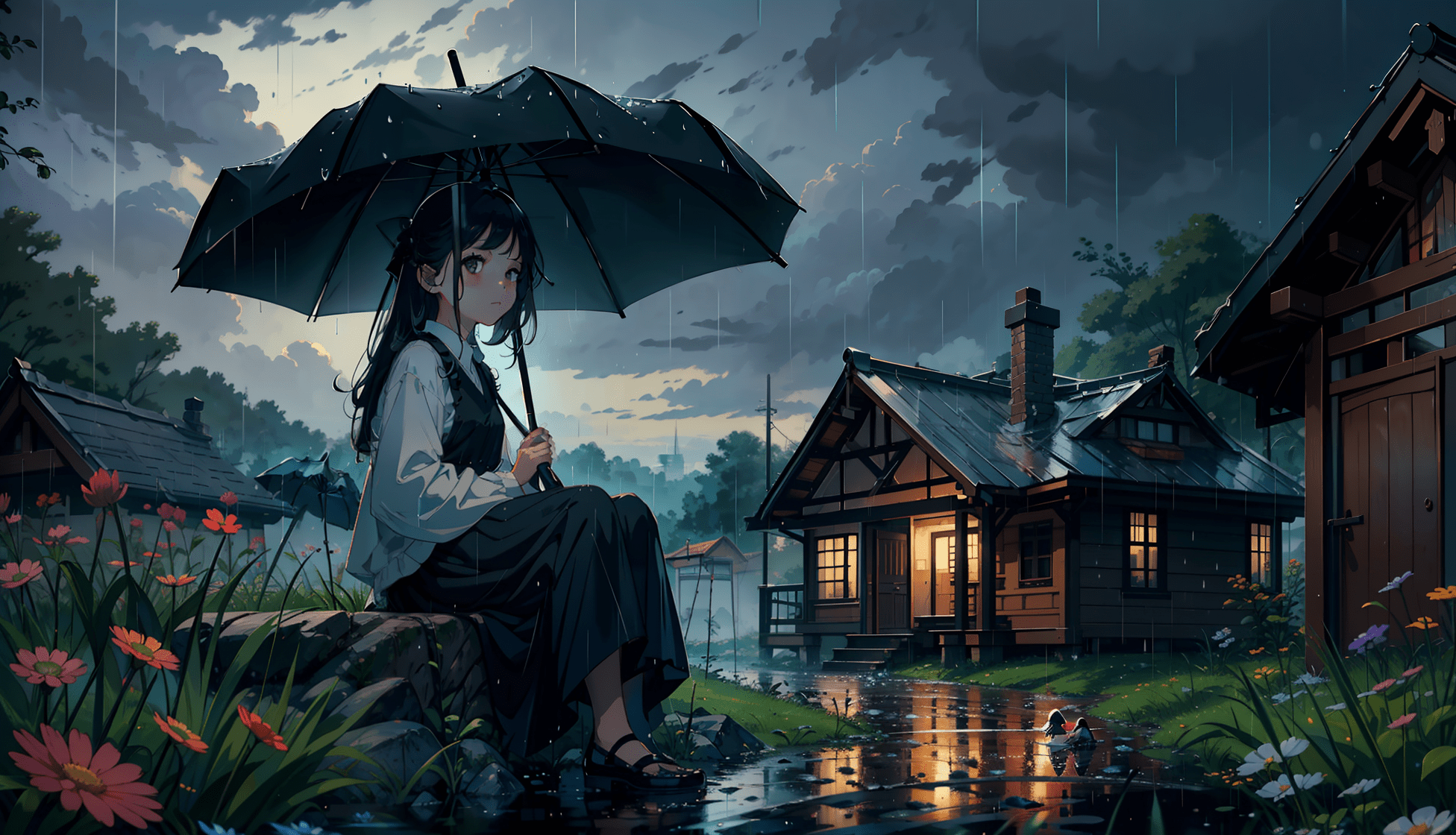 Anime Girl HD Wallpaper and Background