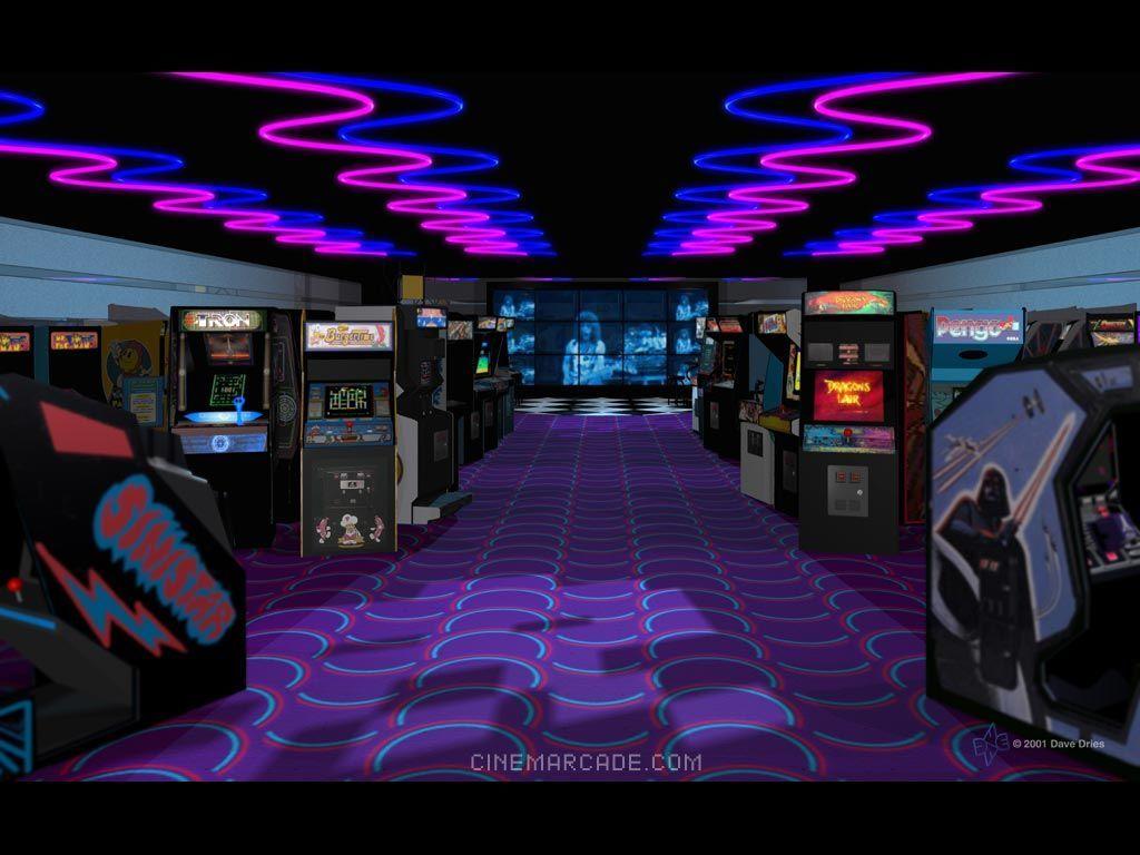 80s Retro Arcade Wallpaper Free 80s Retro Arcade Background