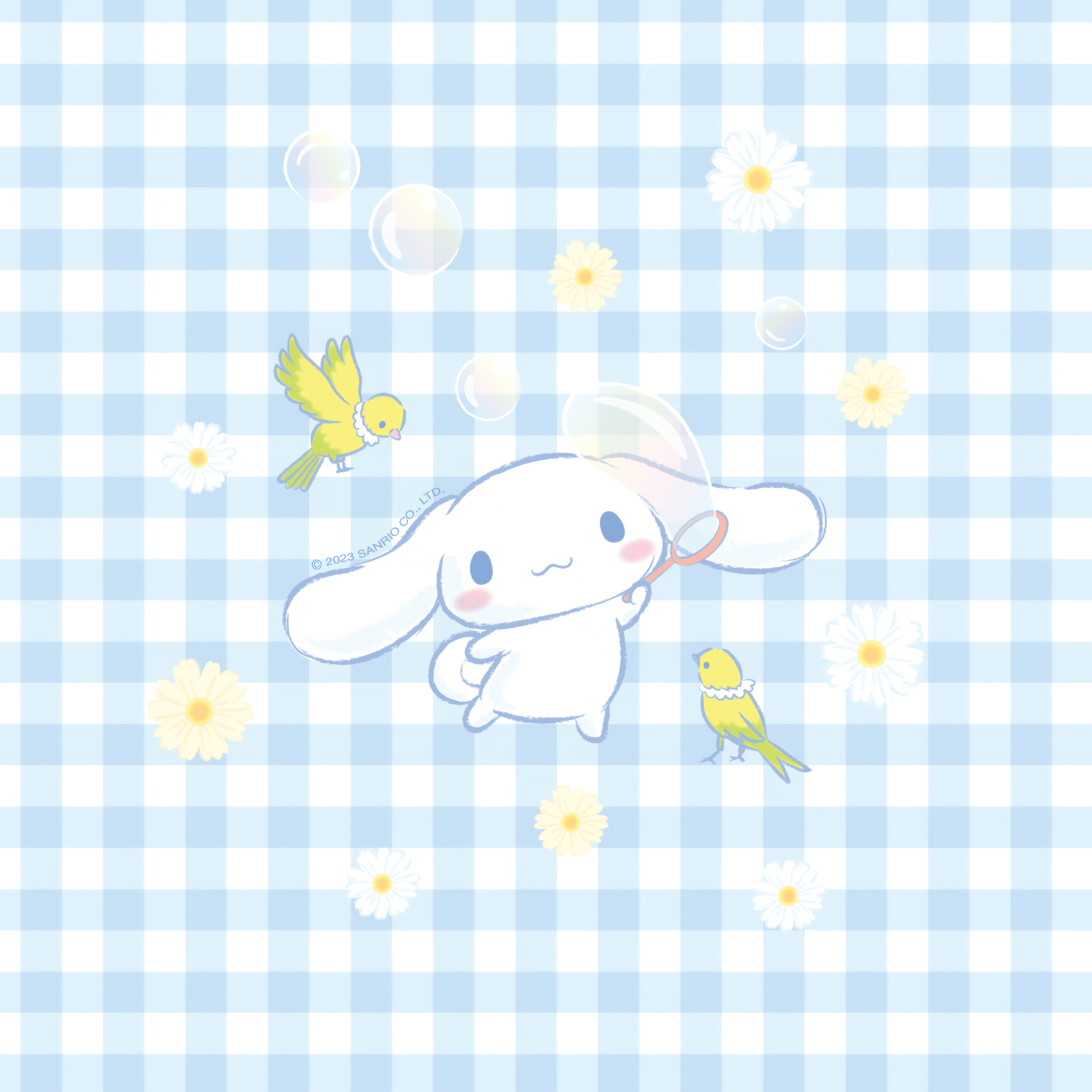 Cinnamoroll Wallpaper 4K, Blue, 5K, Cute cartoon