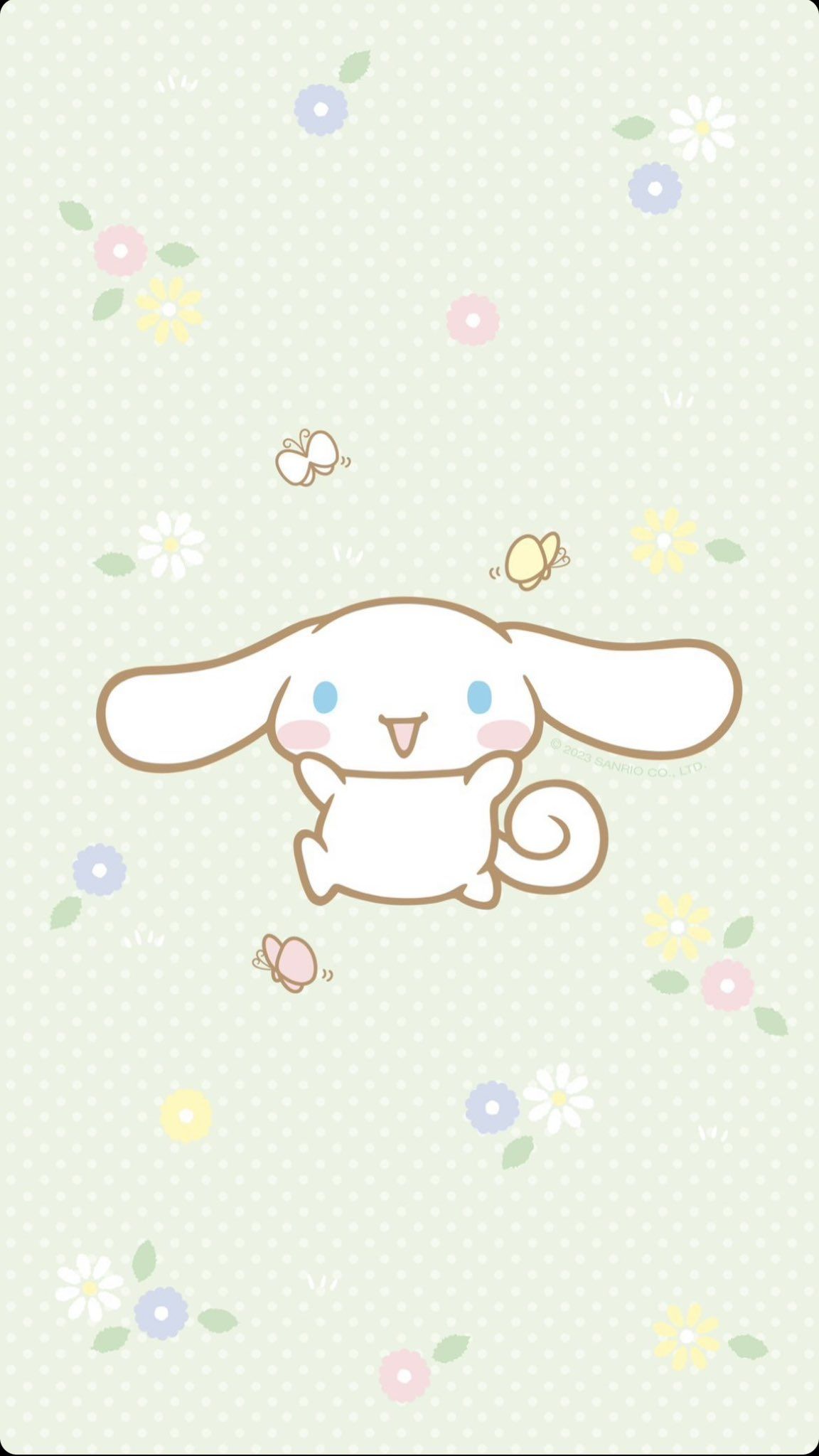 sanrio daily ✨ month's cinnamoroll wallpaper just dropped