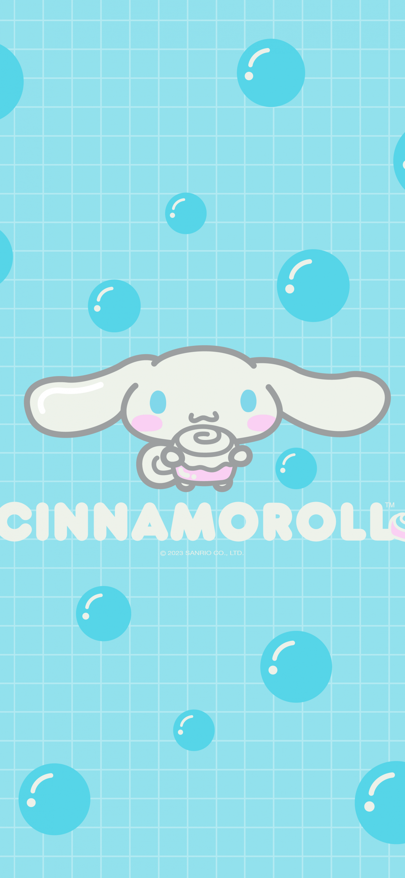 Cinnamoroll Wallpaper 4K, Pastel cyan, Cute cartoon