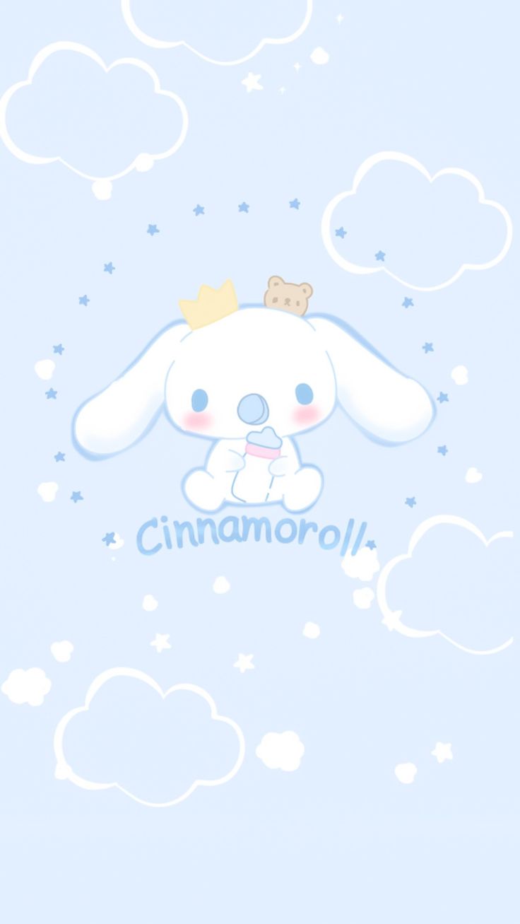 Cinnamoroll BG. Hello kitty iphone wallpaper, iPhone wallpaper kawaii, Sanrio wallpaper