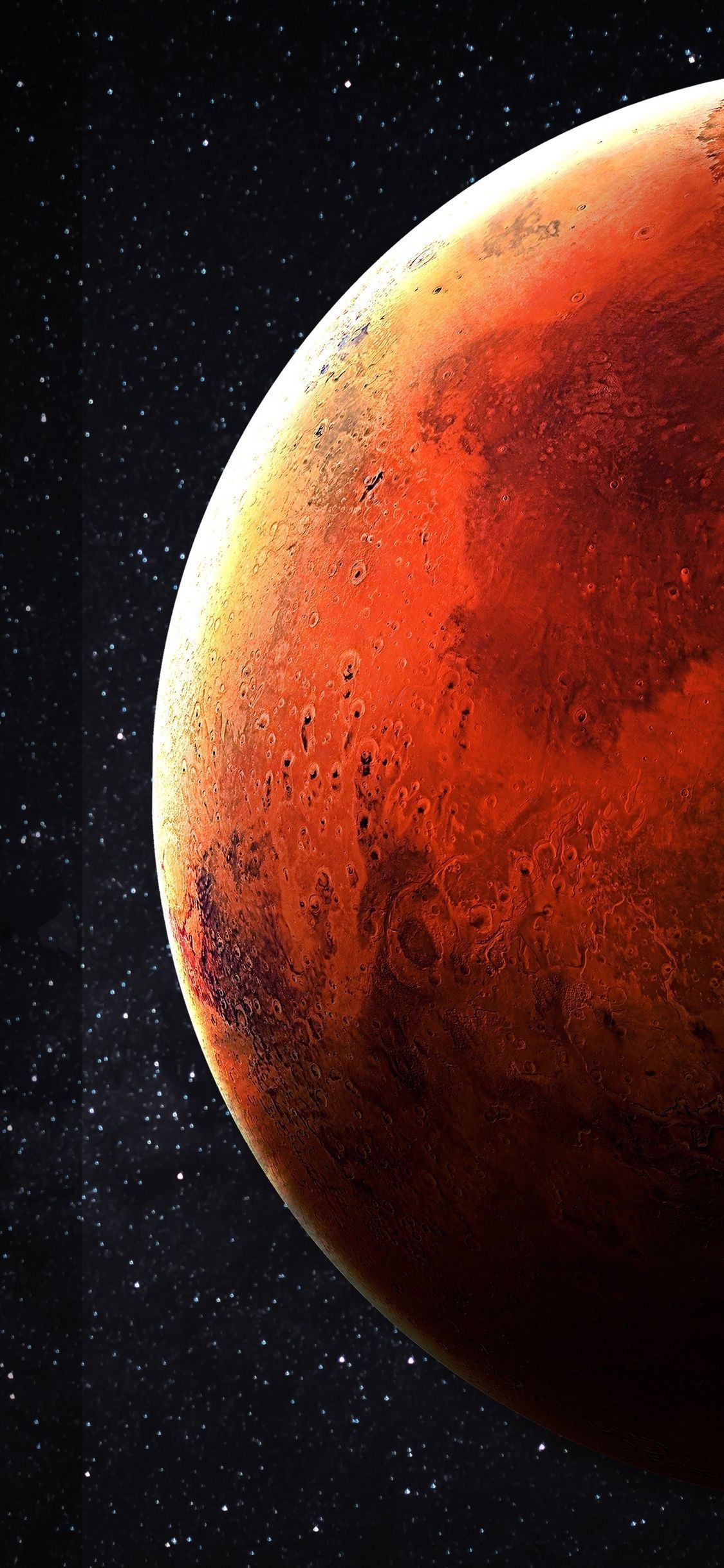 Mars planet in the space wallpaper 12429 - Mars