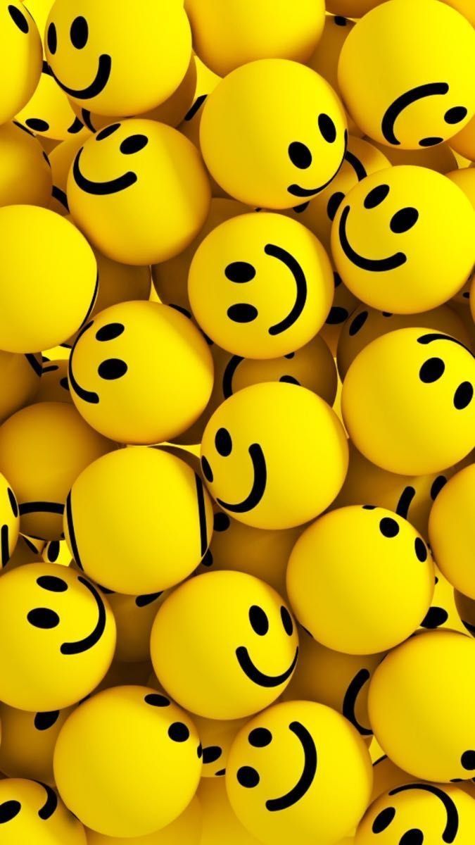 IPhone wallpaper with smiley faces - Emoji, Smiley