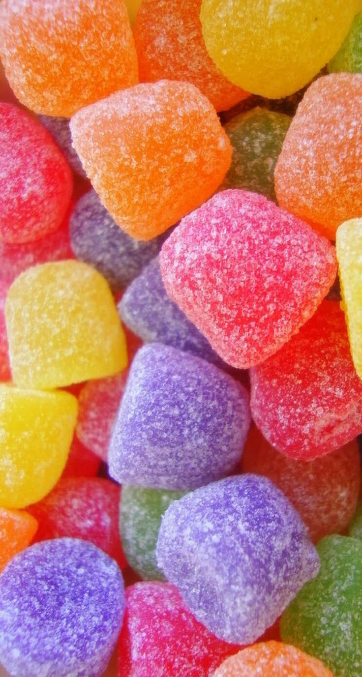 Yummy yummy yummy. Cute food wallpaper, Gummy candy, Colorful candy