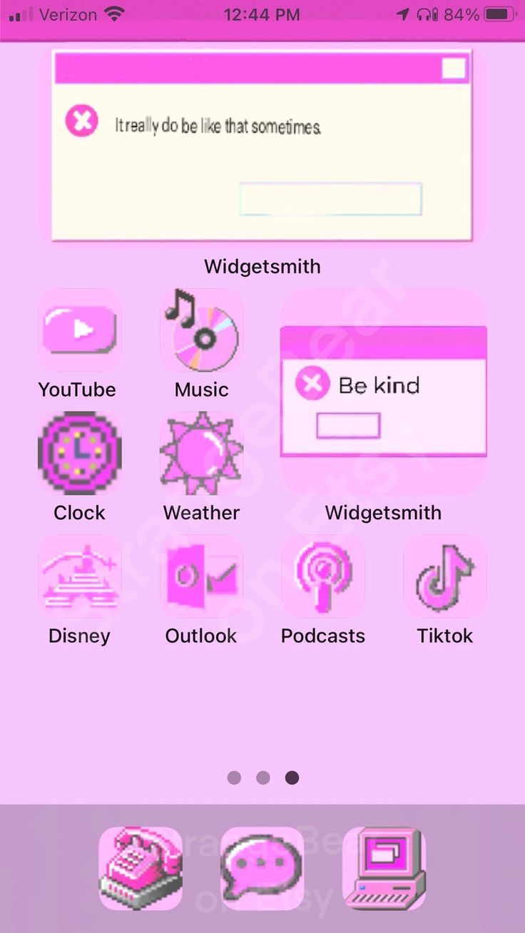 Retro Pastel Pink Aesthetic Ios 14 Icon Windows 98 Wallpaper. Retro wallpaper iphone, iPhone wallpaper video, iPhone app design