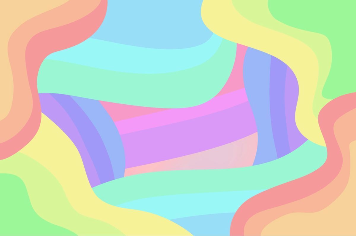 Rainbow aesthetic wallpaper for laptop - Rainbows