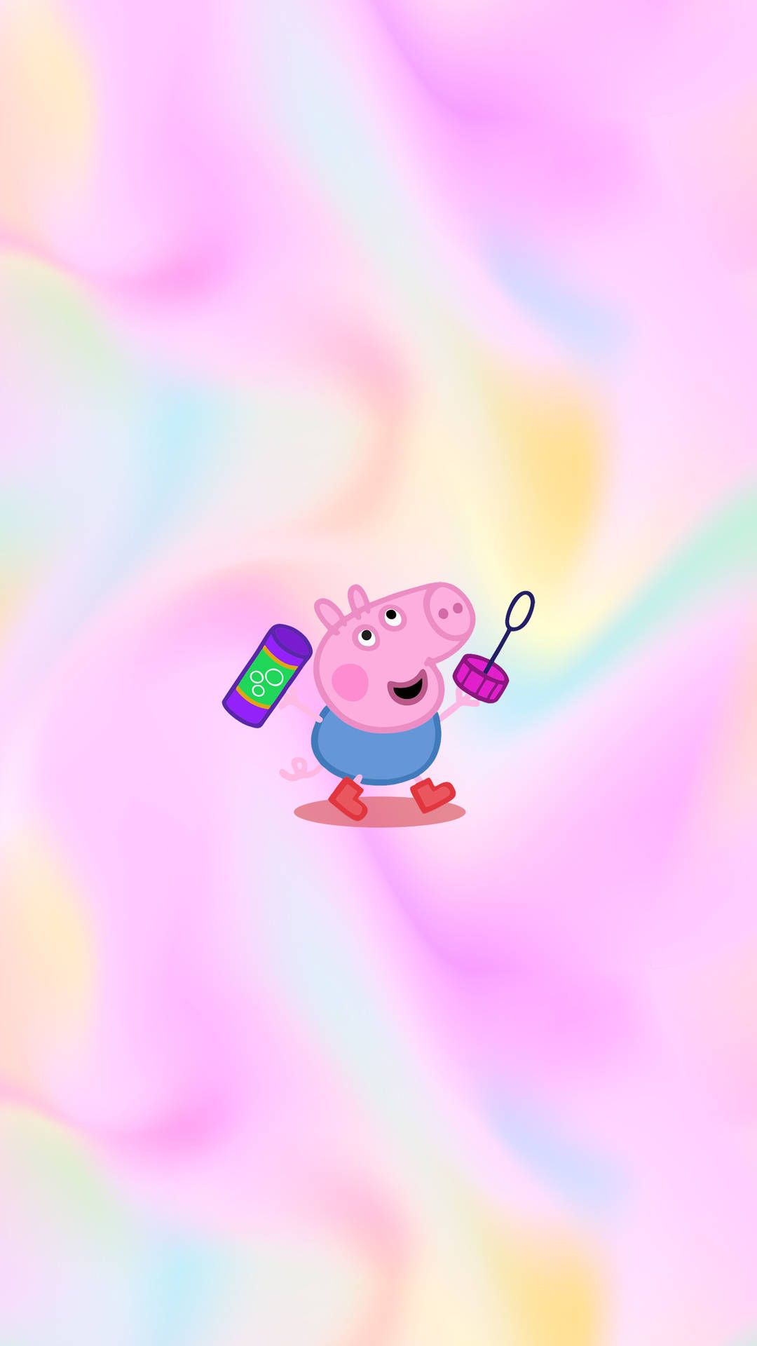 Download Peppa Pig Phone George Bubbles Wallpaper