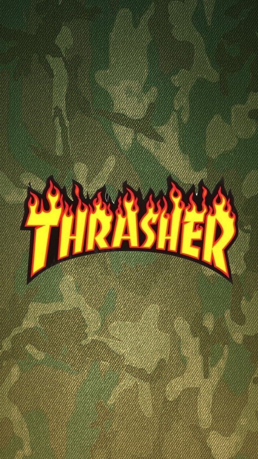 Thrasher aesthetic HD wallpaper