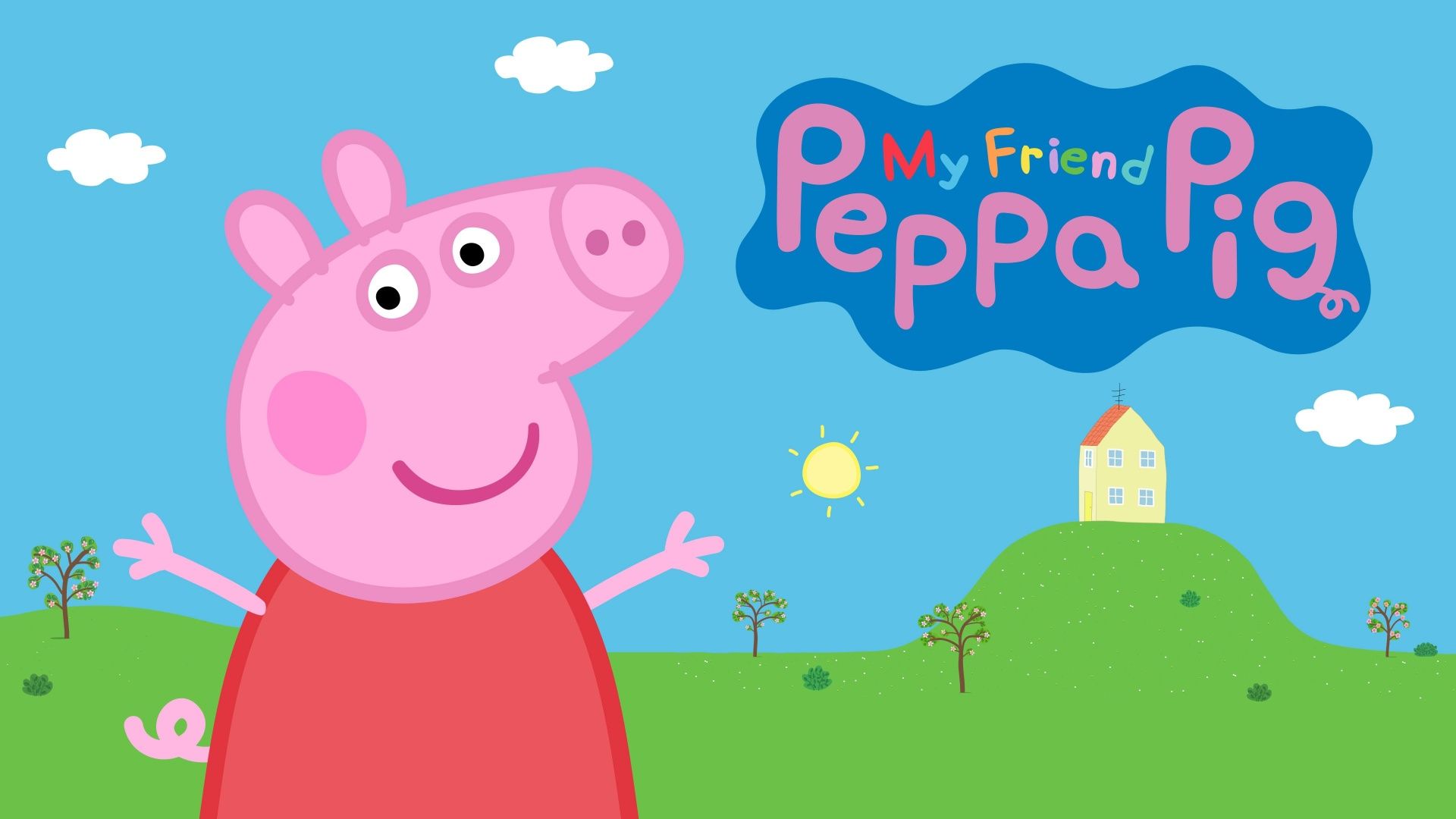 My Friend Peppa Pig Wallpaper 4K, Peppa Pig, Nintendo Switch