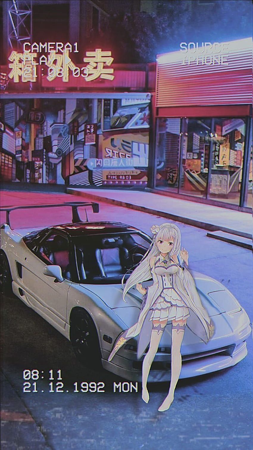Anime jdm aesthetic HD wallpaper