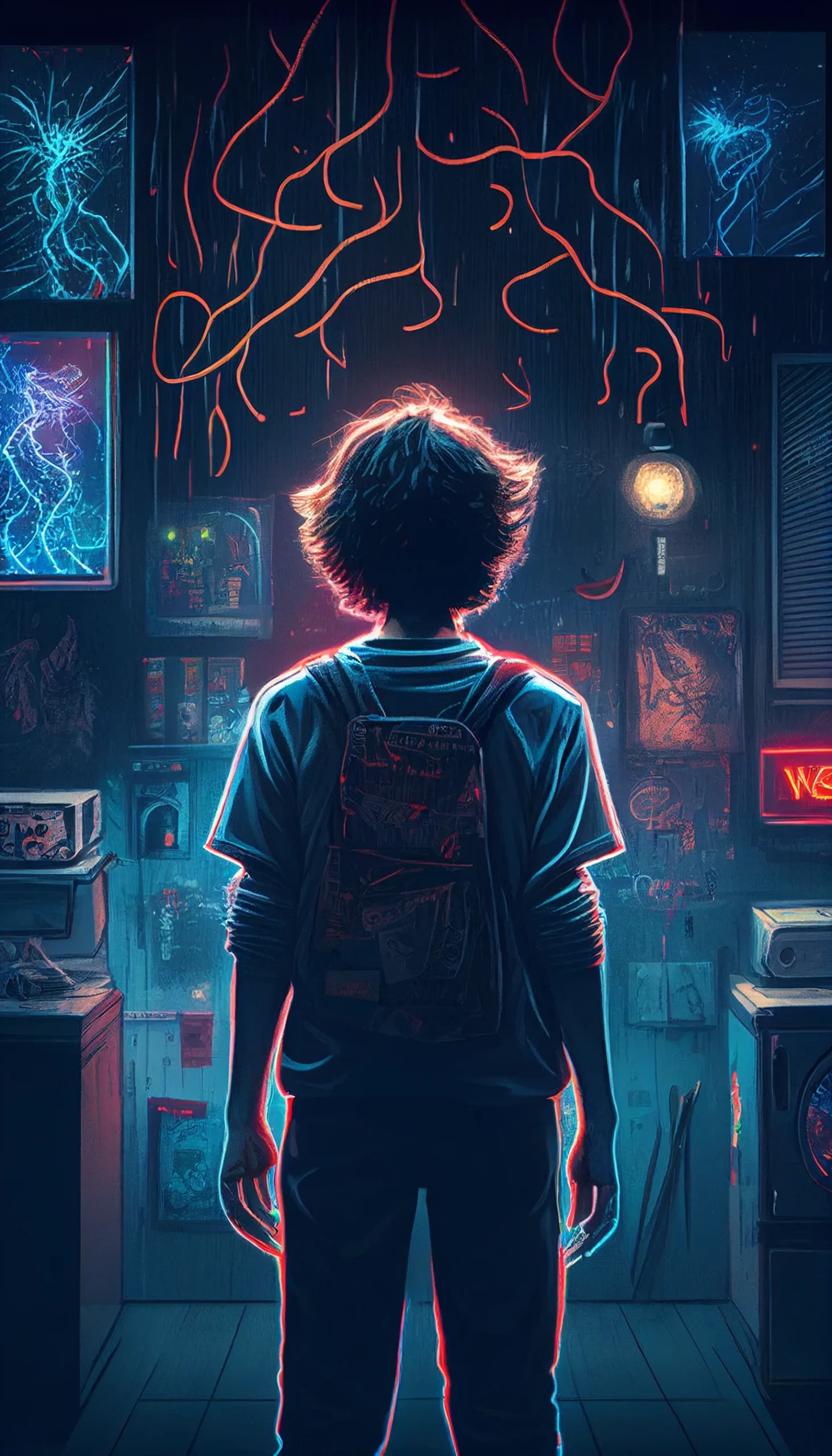 Stranger Things 3 iPhone Wallpaper with high-resolution 1125x2436 pixel. You can use this wallpaper for your iPhone 8, iPhone 8 Plus, iPhone X, XS, XS Max, XR - Stranger Things